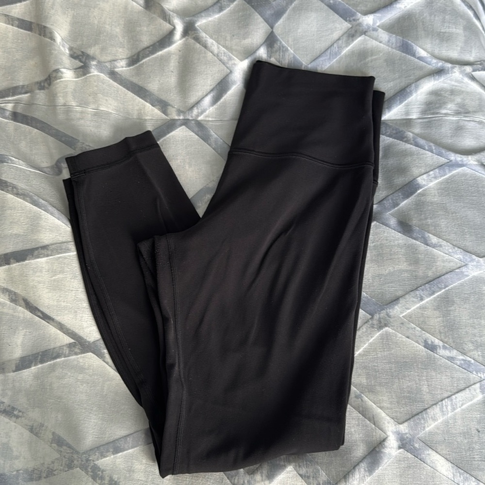 Black lululemon align leggings